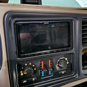 GM Heavy Duty - Double Din - Dash Kit